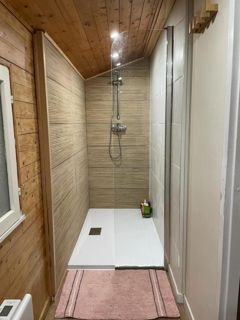 Maison Familiale En Bois Avec Piscine, Proche Du Bassin 居让梅斯特拉 外观 照片